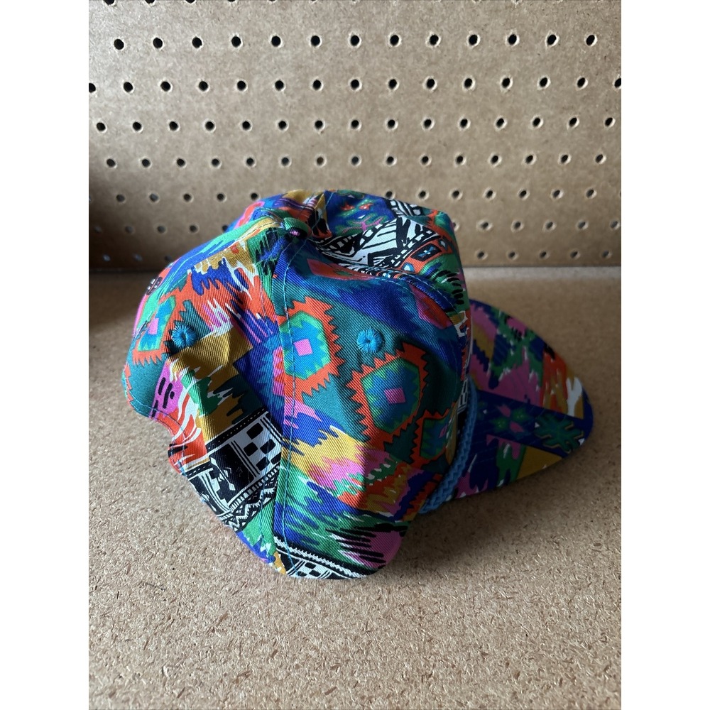 San Sun Vintage New Mexico Rope Aztec Trucker Hat Taiwan NEVER WORN - Picture 6 of 8